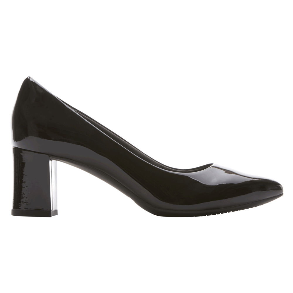 Rockport Heels For Womens Black - Total Motion Salima - IL4087521